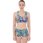 Watercolors spots                                                          Work It Out Sports Bra Set