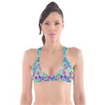 Watercolors spots                                                         Plunge Bikini Top