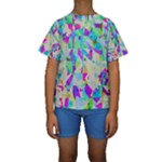 Watercolors spots                                                           Kid s Short Sleeve Swimwear