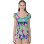 Watercolors spots                                                          Boyleg Leotard (Ladies)