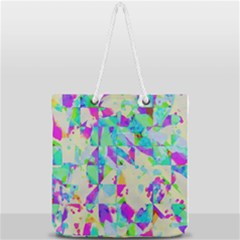 Full Print Rope Handle Tote (Large) 