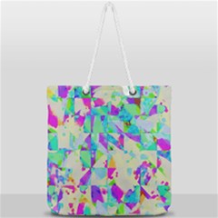 Full Print Rope Handle Tote (Large) 