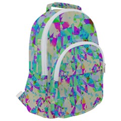 Rounded Multi Pocket Backpack 