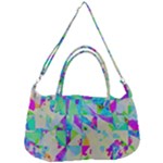 Watercolors spots                                                       Removal Strap Handbag