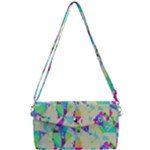 Watercolors spots                                                      Removable Strap Clutch Bag