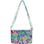 Watercolors spots                                                      Double Gusset Crossbody Bag