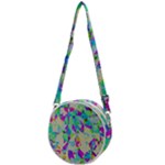 Watercolors spots                                                      Crossbody Circle Bag