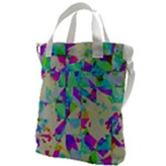 Watercolors spots                                                      Canvas Messenger Bag