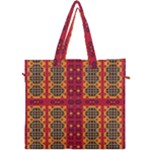 Shapes in retro colors2                                                           Canvas Travel Bag