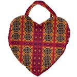 Shapes in retro colors2                                                           Giant Heart Shaped Tote