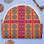 Shapes in retro colors2                                                           Horseshoe Style Canvas Pouch