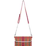 Shapes in retro colors2                                                           Mini Crossbody Handbag