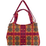 Shapes in retro colors2                                                        Double Compartment Shoulder Bag