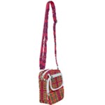 Shapes in retro colors2                                                        Shoulder Strap Belt Bag