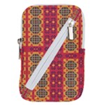 Shapes in retro colors2                                                        Belt Pouch Bag (Large)