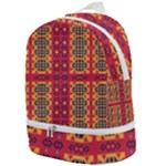 Shapes in retro colors2                                                       Zip Bottom Backpack