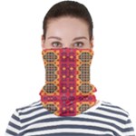 Shapes in retro colors2                                                       Face Seamless Bandana (Adult)