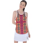 Shapes in retro colors2                                                          Racer Back Mesh Tank Top