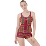 Shapes in retro colors2                                                          Boyleg Tankini Set