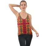 Shapes in retro colors2                                                         Chiffon Cami