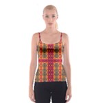 Shapes in retro colors2                                                           Spaghetti Strap Top