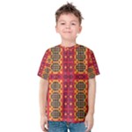 Shapes in retro colors2                                                           Kid s Cotton Tee