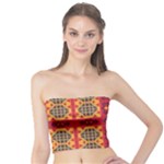 Shapes in retro colors2                                                           Women s Tube Top