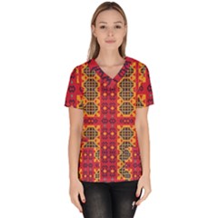 Women s V-Neck Scrub Top 