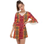 Shapes in retro colors2                                                              Criss Cross Mini Dress