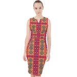 Shapes in retro colors2                                                             Midi Bodycon Dress