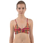 Shapes in retro colors2                                                          Wrap Around Bikini Top