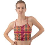 Shapes in retro colors2                                                          Mini Tank Bikini Top