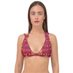 Shapes in retro colors2                                                        Double Strap Halter Bikini Top