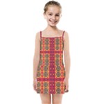 Shapes in retro colors2                                                          Kids Summer Sun Dress