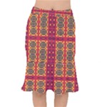 Shapes in retro colors2                                                               Short Mermaid Skirt