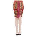 Shapes in retro colors2                                                          Midi Wrap Pencil Skirt