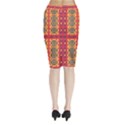 Midi Wrap Pencil Skirt 