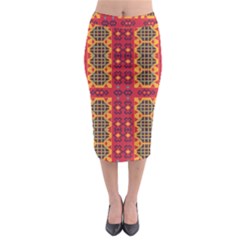 Midi Pencil Skirt 