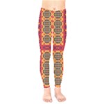 Shapes in retro colors2                                                        Kids  Leggings