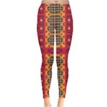 Shapes in retro colors2                                                           Leggings