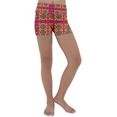 Kids  Lightweight Velour Yoga Shorts 