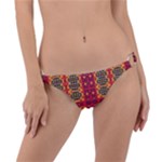 Shapes in retro colors2                                                           Ring Detail Bikini Bottom