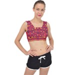 Shapes in retro colors2                                                          V-Back Sports Bra