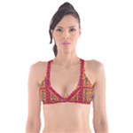 Shapes in retro colors2                                                          Plunge Bikini Top