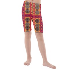 Kids  Mid Length Swim Shorts 