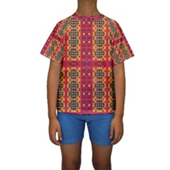 Kids  Short Sleeve Swimwear 