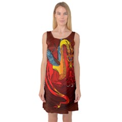 Sleeveless Satin Nightdress 