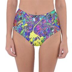 Reversible High-Waist Bikini Bottoms 