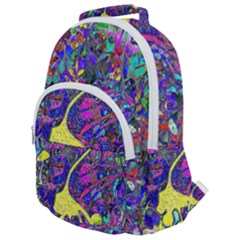 Rounded Multi Pocket Backpack 