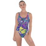 vibrant abstract floral/rainbow color Bring Sexy Back Swimsuit